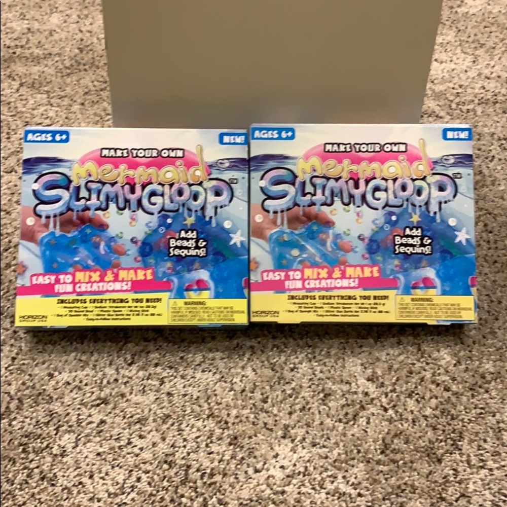 Mermaid Slime kit - set of 2!